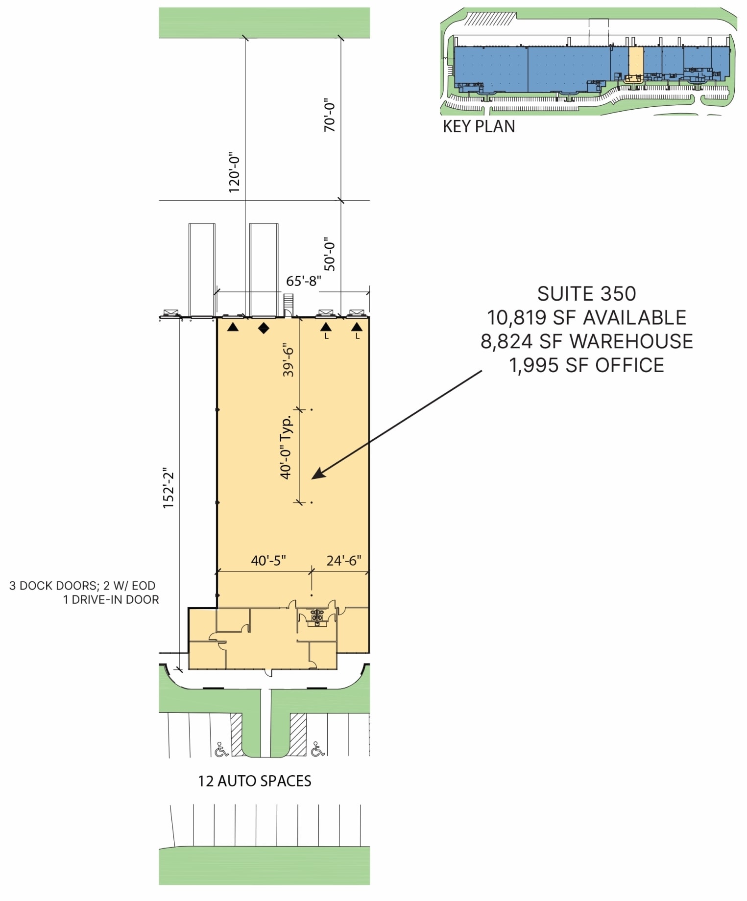 560 Atlanta S Pky, College Park, GA à louer Plan d’étage- Image 1 de 2