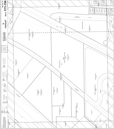 401 S Sherman St, Richardson, TX à vendre - Plan cadastral - Image 3 de 3