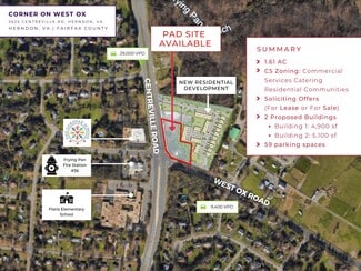 More details for 2625 Centreville Rd, Herndon, VA - Land for Sale