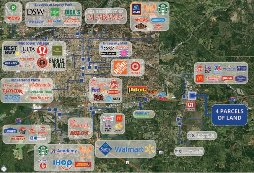 Interstate 20/59, Cottondale, AL à vendre - Photo du bâtiment - Image 2 de 6