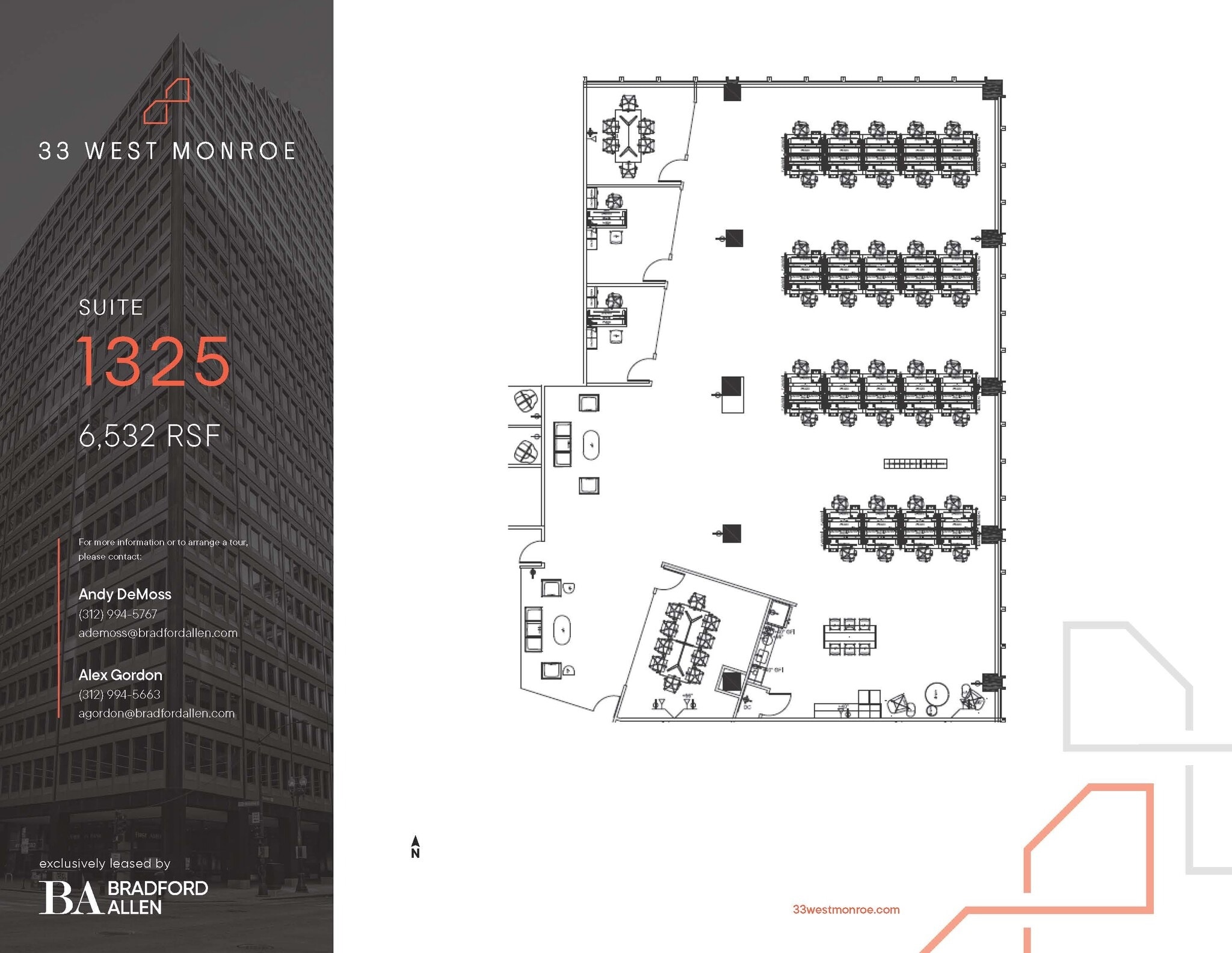 33 W Monroe St, Chicago, IL for lease Floor Plan- Image 1 of 6