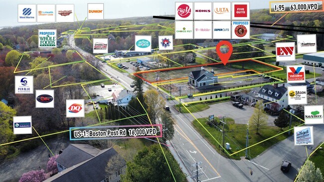 Plus de détails pour 1333 Boston Post Rd, Old Saybrook, CT - Terrain à vendre