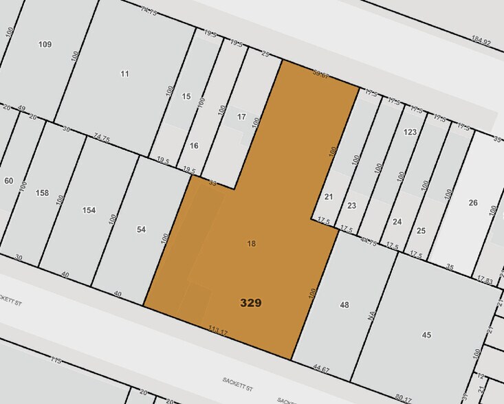 89 Sackett St, Brooklyn, NY à louer - Plan cadastral - Image 2 de 2