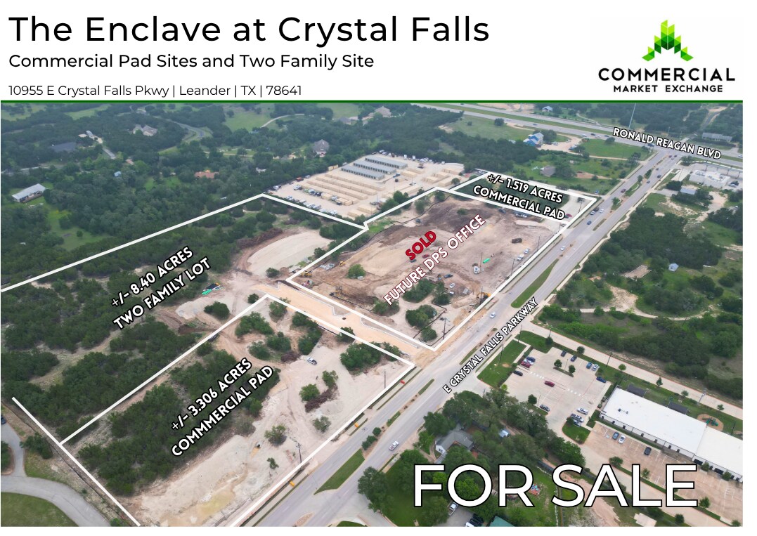 10959 E Crystal Falls Pky, Leander, TX à vendre Photo du bâtiment- Image 1 de 4