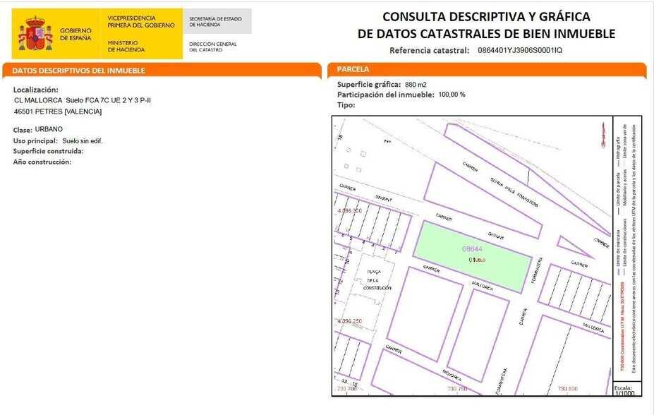 Carrer Mallorca, Petrés, Valencia for sale - Building Photo - Image 2 of 3