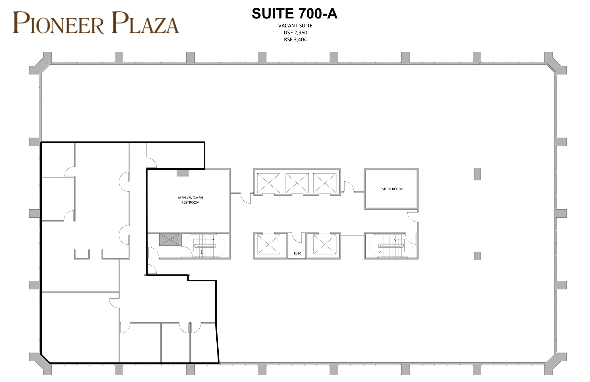 900 Fort Street Mall, Honolulu, HI à louer Plan de site- Image 1 de 1