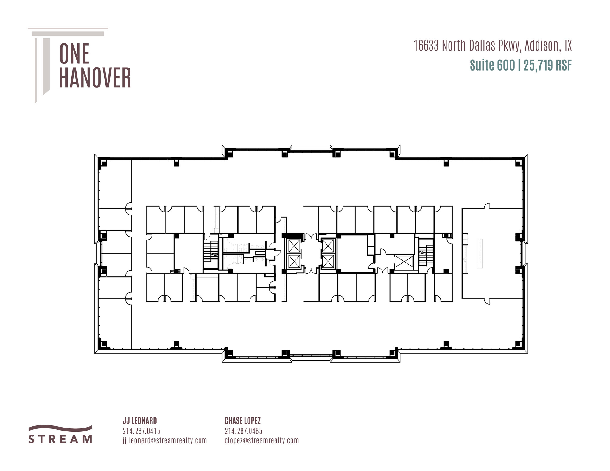 16633 N Dallas Pky, Addison, TX à louer Plan d  tage- Image 1 de 1