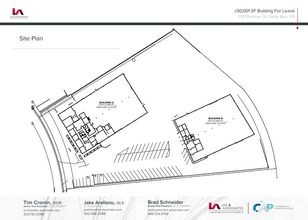 2311 Pullman St, Santa Ana, CA à louer Plan de site- Image 2 de 2