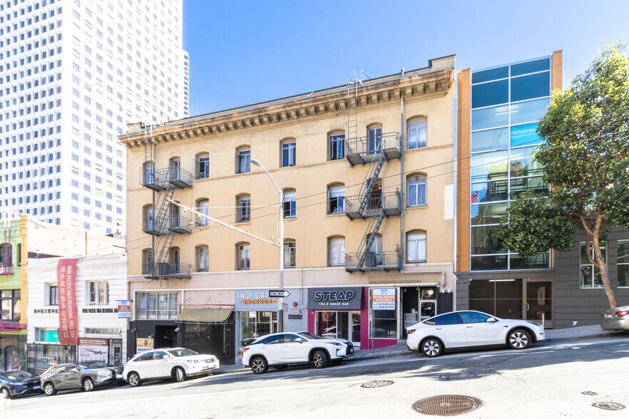 819-831 Sacramento, San Francisco, CA à louer - Photo du bâtiment - Image 1 de 9