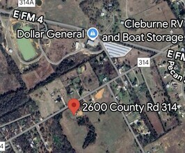 2600 County 314 rd, Cleburne, TX - AÉRIEN  Vue de la carte