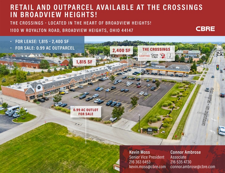 1000-1100 E Royalton Rd, Broadview Heights, OH for lease - Building Photo - Image 1 of 8