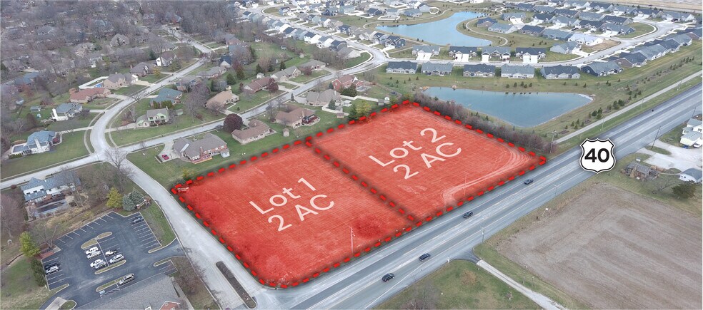 0 US Highway 40 & Yorkshire Boulevard, Indianapolis, IN à vendre - Photo du bâtiment - Image 2 de 7