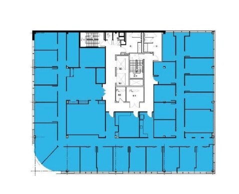 4720 Montgomery Ln, Bethesda, MD à louer Plan d’étage- Image 1 de 1