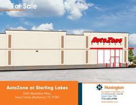 AutoZone at Sterling Lakes - NNN Property