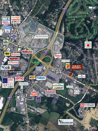 Plus de détails pour 1105 Millwood Pike, Winchester, VA - Terrain à vendre