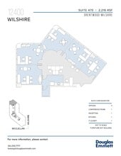 12400 Wilshire Blvd, Los Angeles, CA à louer Plan d’étage- Image 1 de 1