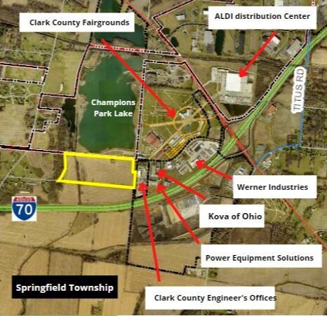 3901 Laybourne Rd, Springfield, OH à vendre - Plan cadastral - Image 3 de 5