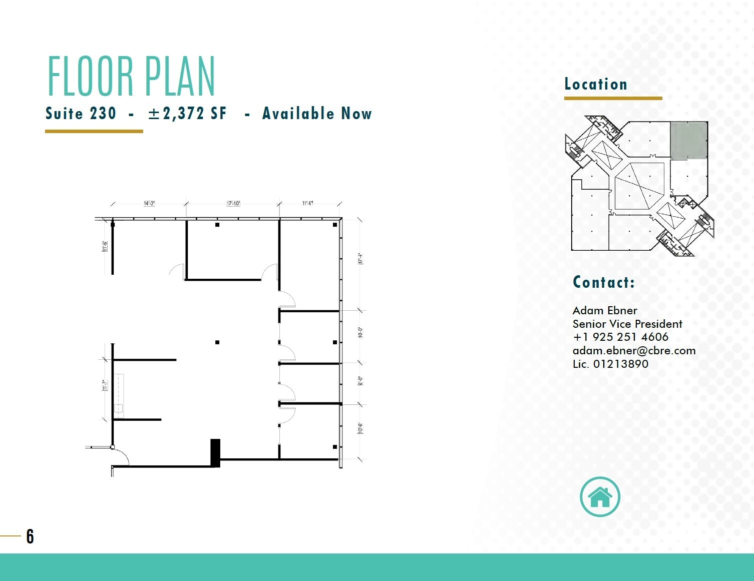 2333 San Ramon Valley Blvd, San Ramon, CA à louer Plan d’étage- Image 1 de 1