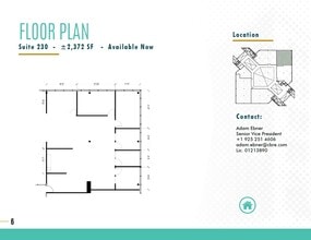 2333 San Ramon Valley Blvd, San Ramon, CA à louer Plan d’étage- Image 1 de 1