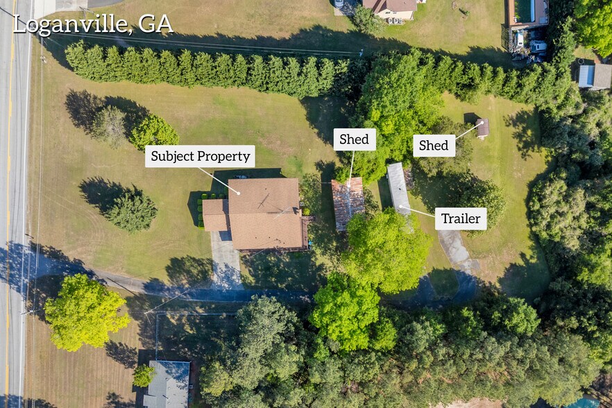 3136 Langley Rd, Loganville, GA à vendre - Aérien - Image 2 de 18