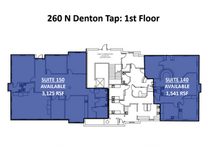 260 N Denton Tap Rd, Coppell, TX à louer Plan d’étage- Image 1 de 14