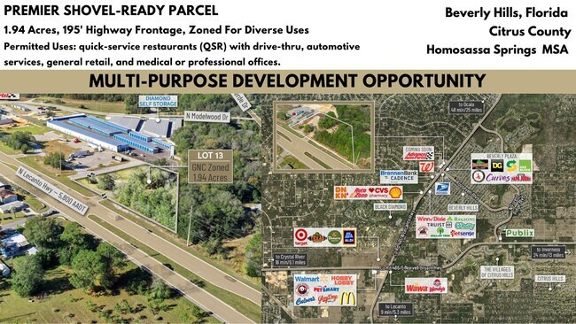 More details for N Modelwood Dr., Beverly Hills, FL - Land for Sale