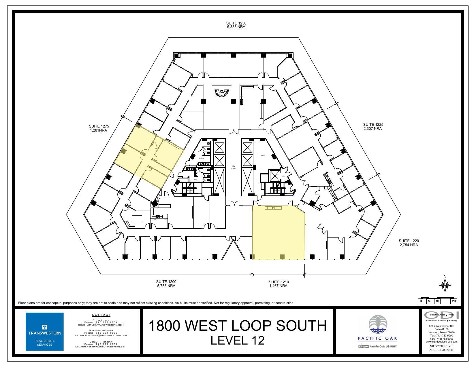 1800 West Loop S, Houston, TX for lease Floor Plan- Image 1 of 1