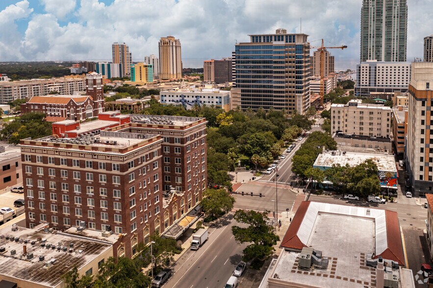 411-415 1st Ave N, Saint Petersburg, FL à louer - Aérien - Image 3 de 9