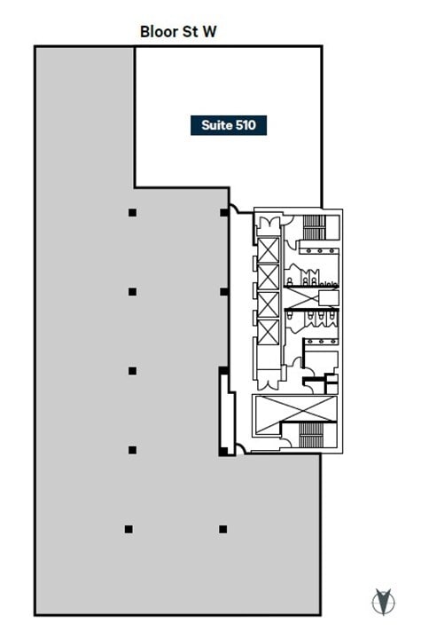 130 Bloor St W, Toronto, ON for lease Floor Plan- Image 1 of 1