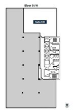 130 Bloor St W, Toronto, ON for lease Floor Plan- Image 1 of 1