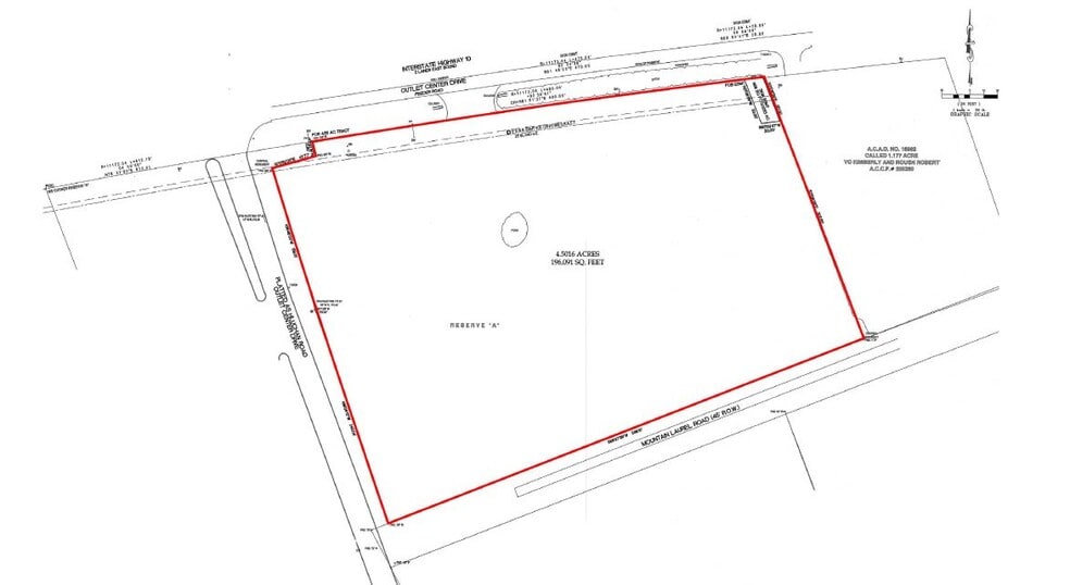 4089 Interstate 10, Sealy, TX à vendre - Plan cadastral - Image 3 de 3