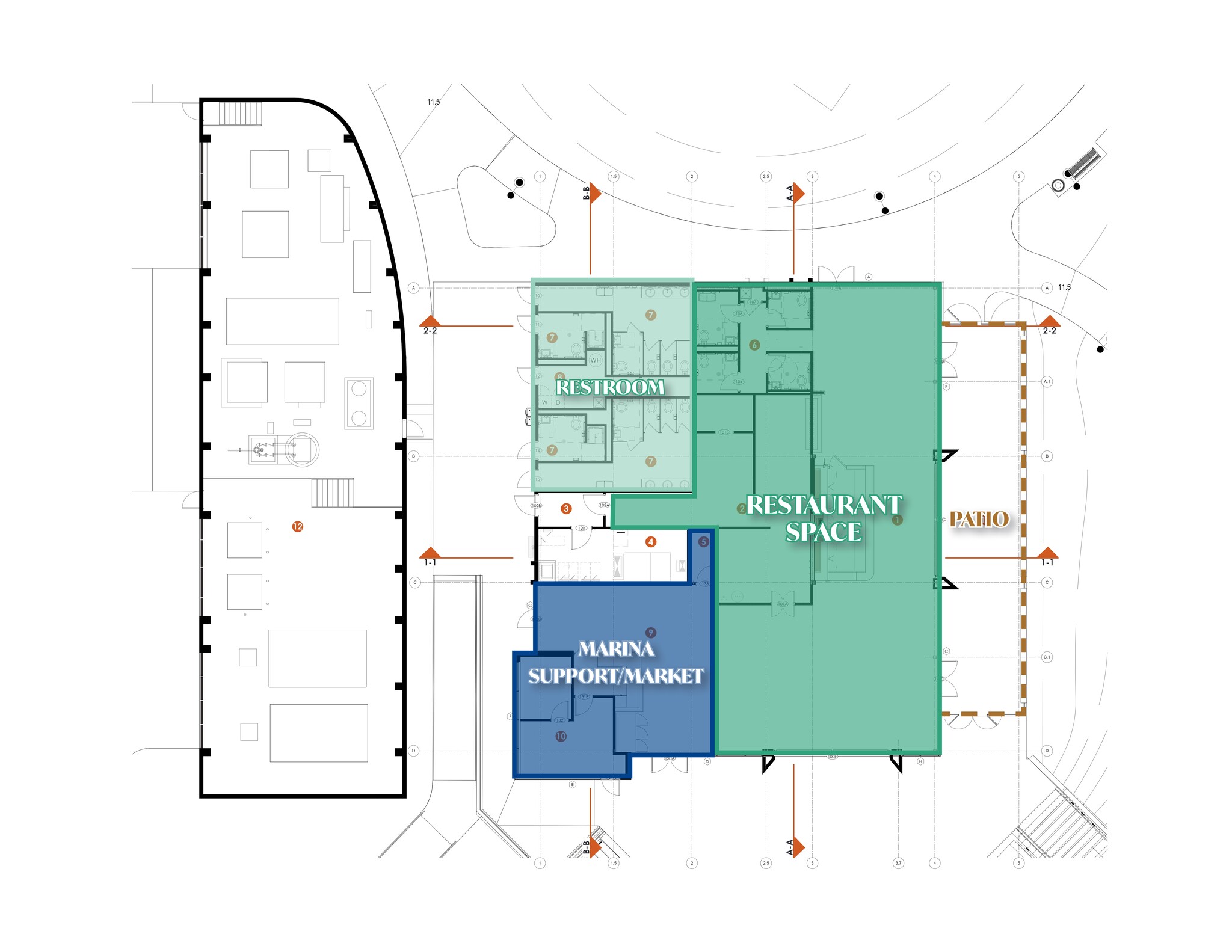 5 Shipyards Pl, Jacksonville, FL à louer Plan de site- Image 1 de 1