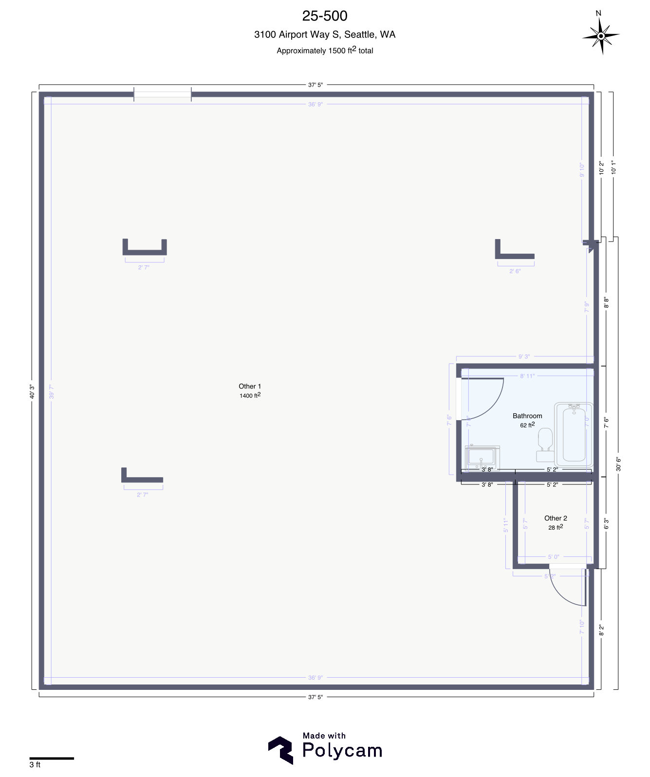 3100 Airport Way S, Seattle, WA for sale Floor Plan- Image 1 of 1