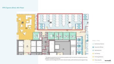 1775 Tysons Blvd, McLean, VA à louer Plan d’étage- Image 1 de 1