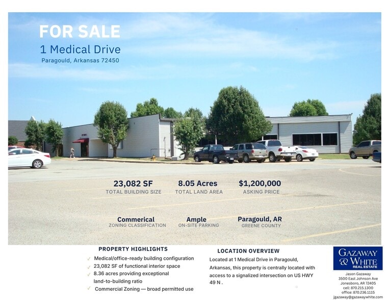 1 Medical Dr, Paragould, AR à vendre - Autre - Image 2 de 4