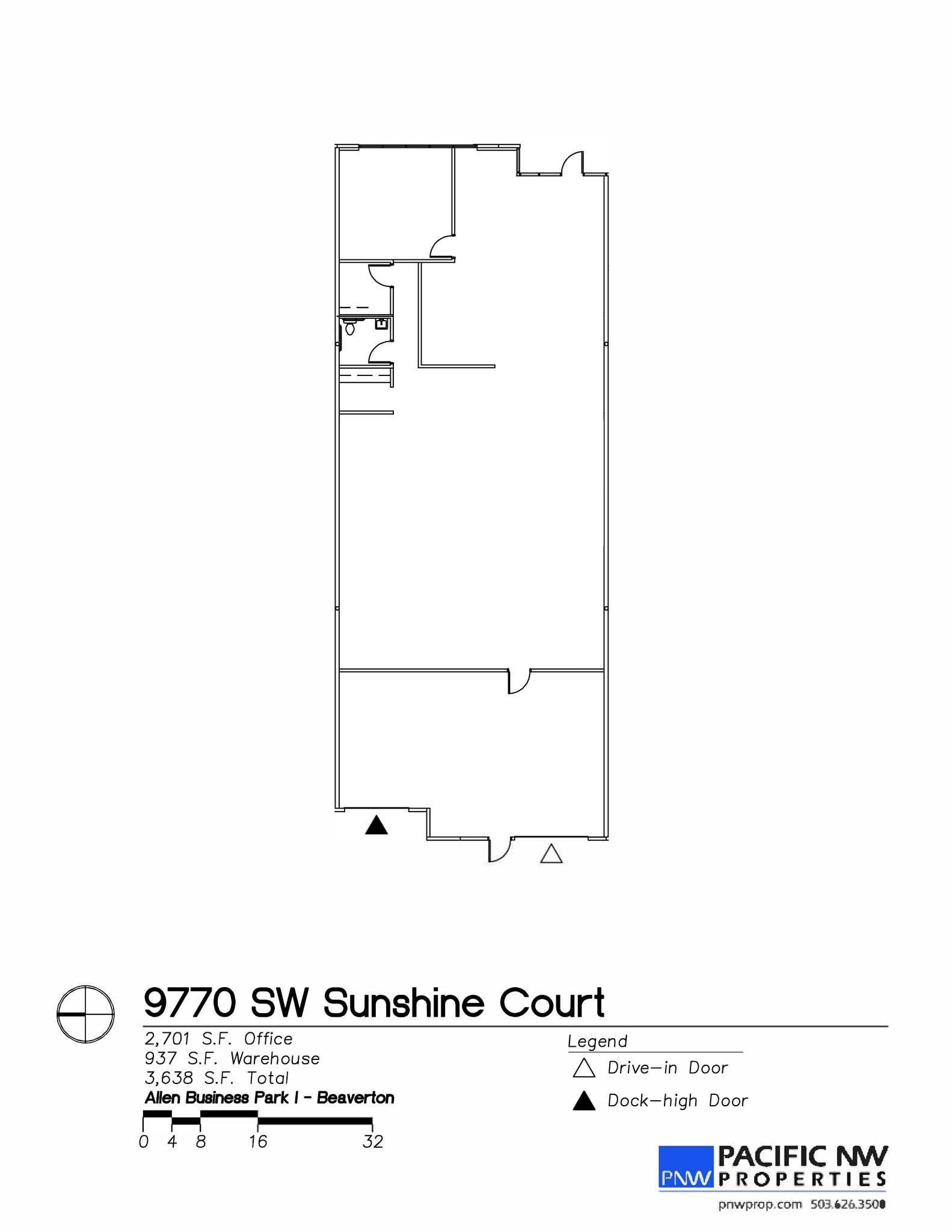 6110-6190 SW Arctic Dr, Beaverton, OR for lease Site Plan- Image 1 of 1