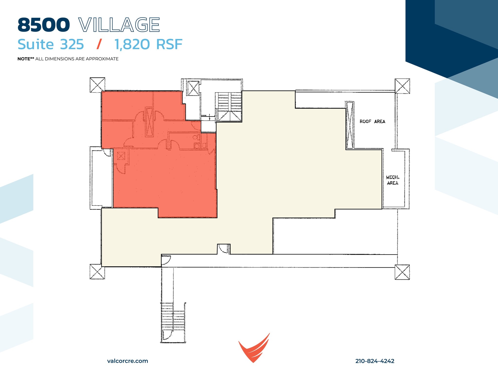 8500 N Village Dr, San Antonio, TX for lease Site Plan- Image 1 of 1