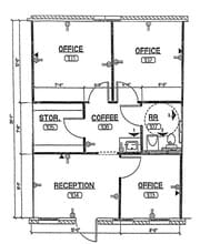 10221 Desert Sands St, San Antonio, TX for lease Floor Plan- Image 1 of 8