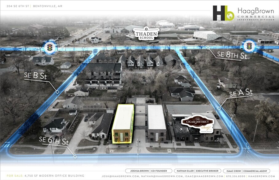 204 SE 6th St, Bentonville, AR à vendre - Photo du bâtiment - Image 3 de 5