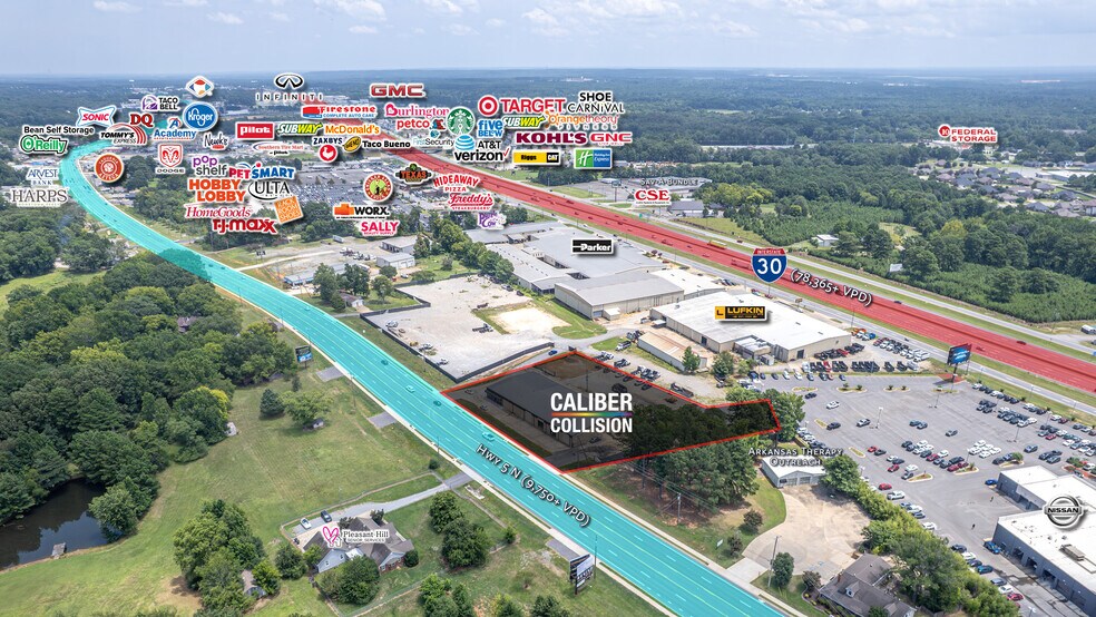 712 Highway 5 N, Benton, AR à vendre - Photo du bâtiment - Image 1 de 5