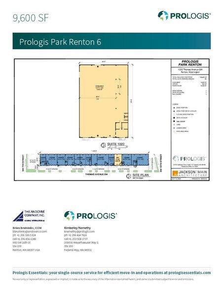 710-1040 Thomas Ave SW, Renton, WA for lease - Building Photo - Image 2 of 2