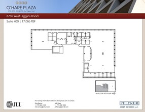 8725 W Higgins Rd, Chicago, IL à louer Plan d  tage- Image 1 de 1