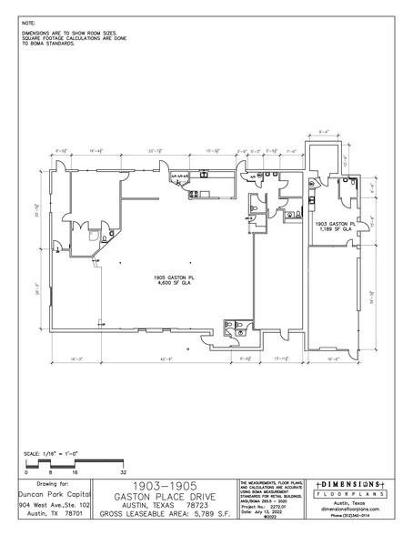 1903 Gaston Place portefeuille de 2 propriétés à vendre sur LoopNet.ca - Plan de site - Image 3 de 3