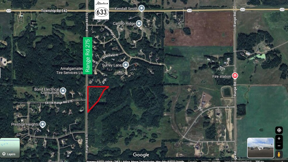 54115 Range Road 275, Parkland County, AB for sale - Aerial - Image 3 of 3