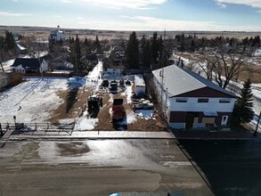 214 Main St, Rockyford, AB - Aerial  map view - Image1