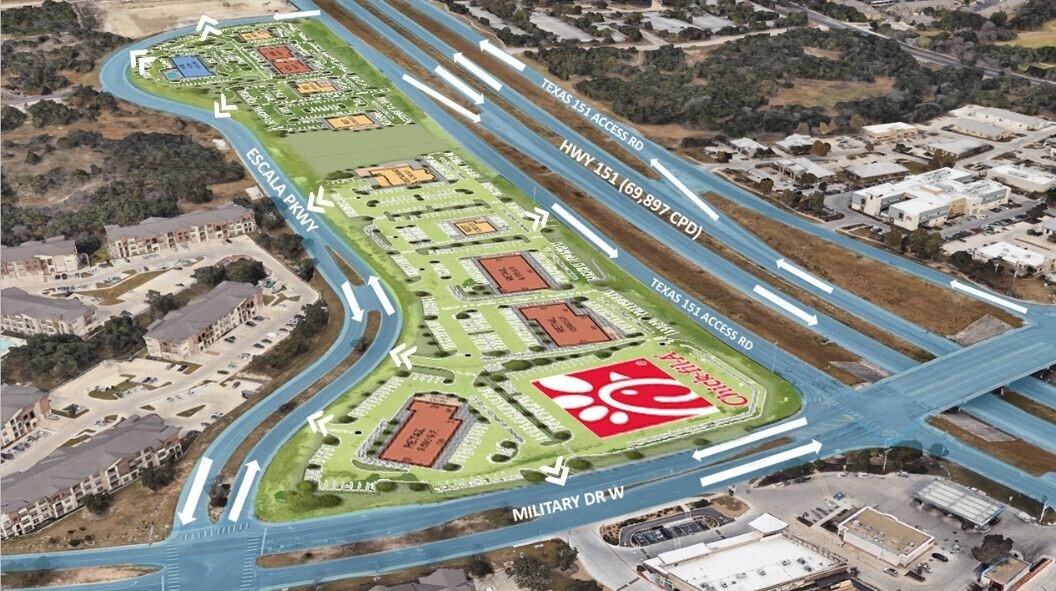 792 Texas 151 Access Rd, San Antonio, TX for sale Aerial- Image 1 of 1