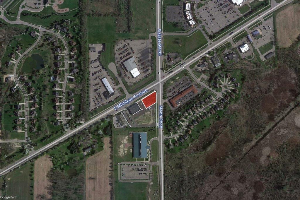 7075 E Michigan Ave, Saline, MI for sale Aerial- Image 1 of 4