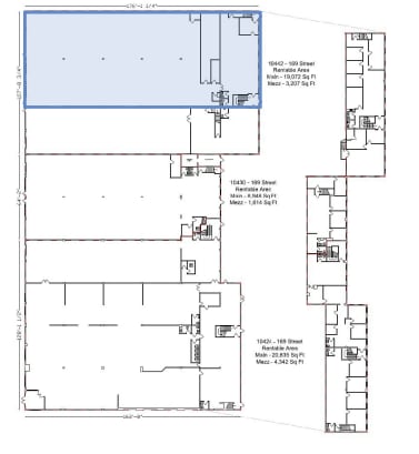 10481-10485 170th St NW, Edmonton, AB for lease Floor Plan- Image 1 of 1