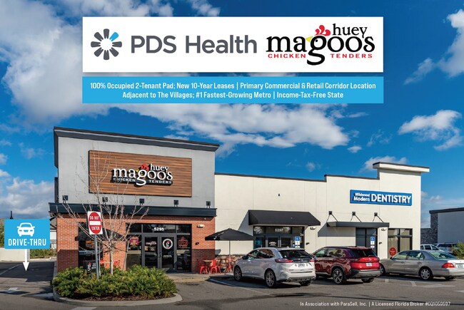 Plus de détails pour 5295-5311 Sundance Trl, Wildwood, FL - Commerce de détail à vendre