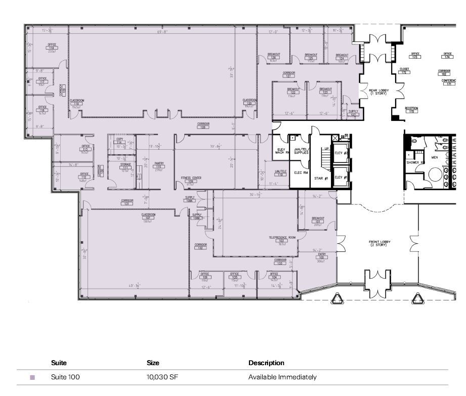 23330 Cottonwood Pky, California, MD for lease Floor Plan- Image 1 of 1